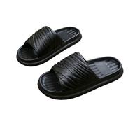 SUXUMHAO Pantuflas de ducha antideslizantes de secado rápido para mujer, cojín ultrasuave, suela gruesa, comodidad similar a una nube, sandalias de baño para interiores y exteriores, pantuflas ligeras