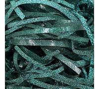 SUXUMHAO Papel de regalo arrugado y relleno de 100 g, con seda de rafia, para rellenar y envolver regalos, ideal para combinar cintas, decoración de cajas de regalo y manualidades hechas a mano (verde