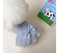 suxuMhao Vestido de perro dulce para cachorros, lindos vestidos de princesa para gatos, falda para perros pequeños (A74, L)