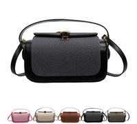SUYOIKHGMN Borsa a tracolla colorata con patta, mini borsa da viaggio a tracolla da donna, grande capacità, elegante e pratica