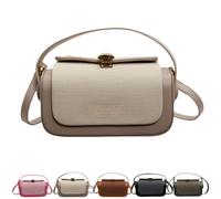 SUYOIKHGMN Borsa a tracolla colorata con patta, mini borsa da viaggio a tracolla da donna, grande capacità, elegante e pratica