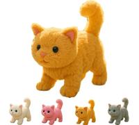 SUYOIKHGMN Mi Juguete para Gatos Realista, un Gato Robot Inteligente y Meneo, Brinda alegría y Calidez sin límites.