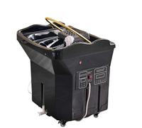 SUYUDD Equipo Japonés para SPA Capilar, SPA Capilar con Circulación De Agua con Depósito De Agua De 60 litros + Reposacabezas Ajustable, Lavabo con Cascada De 360°, para Peluquerías