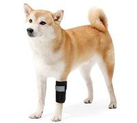 SUYUKU Paquete de 2 correas de compresión para soporte de articulación de perro, coderas de perro, coderas de compresión para soporte carpiano, protege heridas, cura, evita lesiones y esguinces (patas