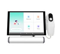 SUZLAZYR Analizador capilar para diagnóstico de la Piel, Máquina de análisis de Detector de Piel y Cuero cabelludo Digital HD de 11 Pulgadas para salón, Archivo de aplicación Inteligente, 50x/200x