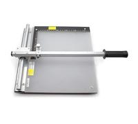 SUZLAZYR Cortador de Vidrio de Laboratorio, Placa de Gel de sílice a Base de Vidrio ITO Máquina de Corte Manual de Alta precisión para portaobjetos de microscopio y filtros ópticos, 28 x 33 cm