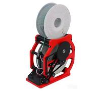 SUZLAZYR Rebobinador de filamento para impresoras 3D, Rebobinador automático de filamento, Enrollador de bobinas de filamento, Velocidad Ajustable, para PLA/PETG/ABS/TPU,Rojo