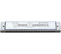 Suzuki Armónica de trémolo de 20 agujeros Winner W-20C - llave de C
