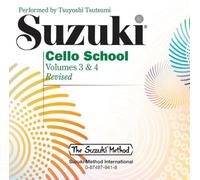 Suzuki Cello School 3 & 4 CD