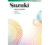 Suzuki Cello School Cello Part, Vol. 04 (Revised)