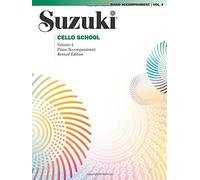 Suzuki Cello School Piano Acc., Vol. 4 (Suzuki Method Core Materials) by Alfred Publishing Staff (2003-09-01)