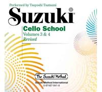 Suzuki Cello School, Vol 3 & 4 by Tsuyoshi Tsutsumi(1994-02-01)