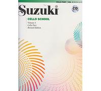 Suzuki cello school, vol 3 - recueil + cd - revised edition - violoncelle: Cello Part (Suzuki Cello School, 3)