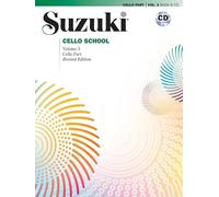 Suzuki cello school, vol 3 - recueil + cd - revised edition - violoncelle: Cello Part