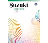 Suzuki cello school, vol 4 - recueil + cd - revised edition - violoncelle: Cello Part, Book & CD (Suzuki Cello School, Volume 4, 4)