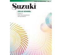 Suzuki Cello School Volumen 4 – Libro de acompañamiento para piano – Revisado – Alfred Music