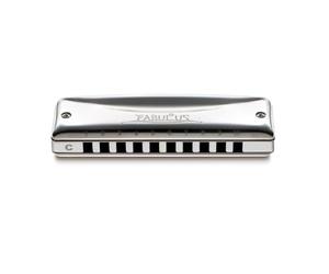 Suzuki f-20e-c Fabulous 10-Hole Diatonic Equal Temperament armónica, clave de C