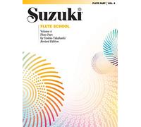 Suzuki Flute School Flute Part, Vol. 04 (Revised) (The Suzuki Method Core Materials)