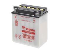 YUASA YUASA Batería YUASA Convencional Sin Acid Pack - YB14L-A2 Batería sin paquete ácido