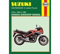 Suzuki GS/GSX550 4-Valve Fours (83 - 88) (Owners Workshop Manual)