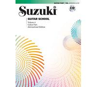Suzuki Guitar School Book 4: Guitar Part (Suzuki Guitar School, 4)