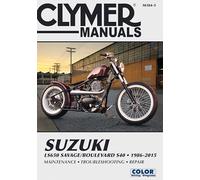 Suzuki LS650 Savage Boulevard S40 Motorcycle (1986-2015) Clymer Repair Manual: 1986-2015