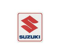 Suzuki - Parche adhesivo de vinilo pequeño para marcos, plásticos o carrocerías, adhesivo de vinilo para moto, coche y superficies con diferentes tamaños