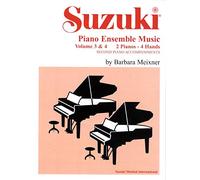 Suzuki Piano Ensemble MusicV. 3 & 4 for Piano Duo: Second Piano Accompaniments (Suzuki Method International)