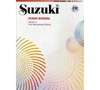 Suzuki piano school new international edition - volume 2 (book/cd) piano+cd