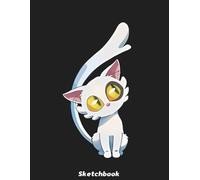Suzume Daijin looking around Sketchbook: 110 pages Unlined Drawing Notebook, 8.5x11 Large Sketch Book for Doodling or Sketching Journal