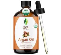 SVA Organics Argan Oil Organic Cold Pressed 4 Oz USDA 100% Pure & Natural Authentic Premium Therapeutic Grade Carrier Oil ...