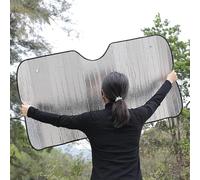 SVAHEJIHR Parasol Coche Parabrisas Delantero, para Toyota C-HR 2024 2025 Plegable Anti Rayos Parasol Reflectante para Coche para Automóvil Fácil de Instalar,M