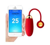 Svakom Huevo Vibrador Ella Neo Con App Rojo