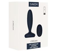 SVAKOM SVAKOM - Jordan Plug Anal Empujador - Azul