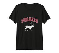 Svalbard Noruega Travel Cruise Ártico Reno Polo Norte Camiseta Premium