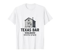 Svalbard Texas Bar Travel Cruise Gift Noruega 1927 Camiseta