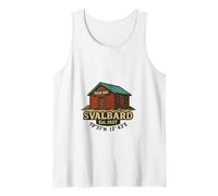 Svalbard Texas Bar Travel Cruise Gift Noruega 1927 Camiseta sin Mangas