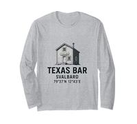 Svalbard Texas Bar Travel Cruise Gift Noruega 1927 Manga Larga