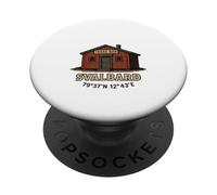 Svalbard Texas Bar Travel Cruise Gift Noruega 1927 PopSockets PopGrip Adhesivo