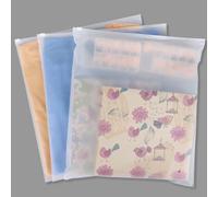 Svaldo Bolsas Guardar Ropa Esmeriladas, 25 Piezas 35 * 40cm Bolsas Viaje Organizador Plastico, Organizador de Maletas para Viaje para Ropa (con Orificios de Ventilación)