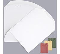 Svaldo Cartón para Camisetas Blanco, 50 Piezas 35cm X 25.5cm Insertos de Camisetas para Manualidades, para Organización de la Ropa (300 g/㎡)