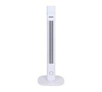 SVAN Ventilador de torre 36 Blanco Display LED manual Mando3 vel Ionizador Temporizador Oscilación