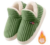 Svanco Zapatillas Forro Polar Para Adulto Invierno Acogedoras Zapatillas Mujeres Casual Hombres Caliente Fluffy Zapatillas Antideslizante Peluche Zapatillas Casa Unisex Nube Zapatillas Mujer Hombre