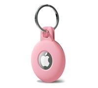 Svanove for Airtag Keychain Airtag Holder Key Ring Siliocne Airtag Case Air Tag Cover Cute Airtag Accessories for Kid Luggage Cat Dog Co