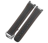 Svapo Para Omega Seamaster 300 AT150 Aqua Terra Ultra Light 8900 Series Gel Gel Watch Band(Blue White)