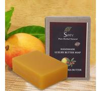 SVATV jabn artesanal con hierbas naturales de mango y mantequilla de karit I para hombres y mujeres - | Kosher & GMP Certified Soap | Jabn herbal