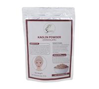 SVATV Polvo De Caolín De Chocolate Para Mascarilla Facial Maquillaje En Polvo Para La Piel A Base De Hierbas, Bomba De Baño Dyi Spa Mascarilla De Barro Para Hacer Jabón Facial 227 Gramos