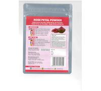 SVATV Polvo de pétalos de rosa II Rosa centifolia II Paquetes faciales naturales y formulaciones de mascarillas faciales II Sin químicos Sin conservantes II Sin colorantes artificiales II 227g