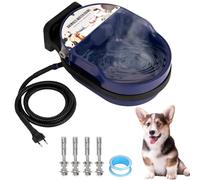 Svauoumu Bebedero Calefactado para Caballos, Bebedero AutomáTico para Perros, Termostato AutomáTico de 220 Voltios, Prueba de Heladas, para Cabras Ganado Perros Bebederos Calefactados
