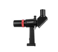 SVBONY Buscador SV182, buscador óptico de Imagen Correcta en ángulo Recto, Alcance buscador de 6 x 30 para telescopio astronómico, con retícula y Soporte